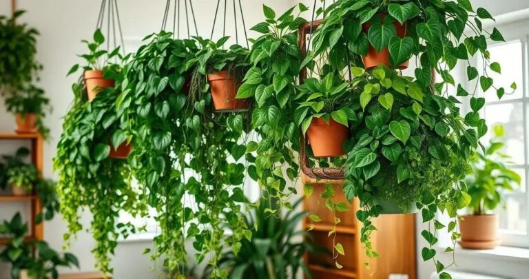 plantas pendentes