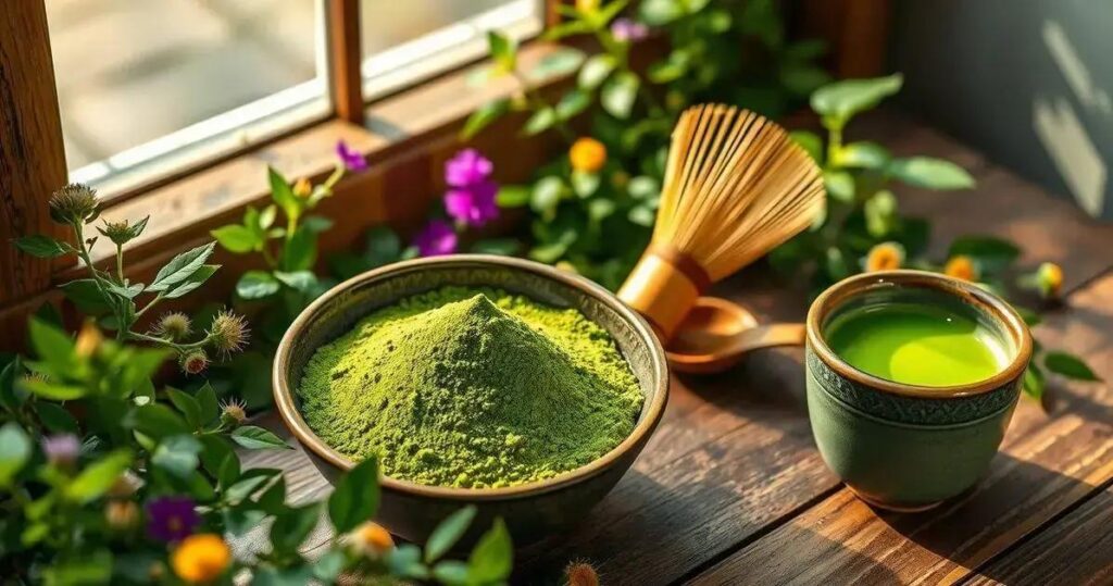 o que é chá de matcha