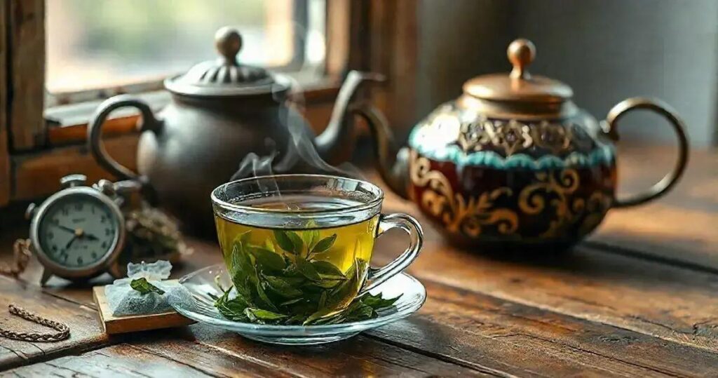 quanto tempo o chá deve ficar em infusão