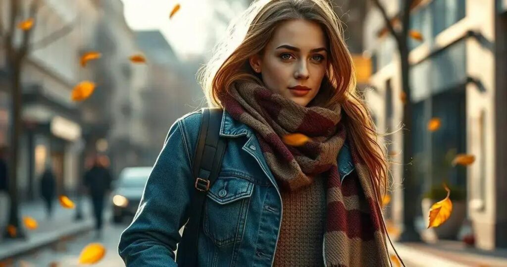 Como usar jaqueta jeans no inverno
