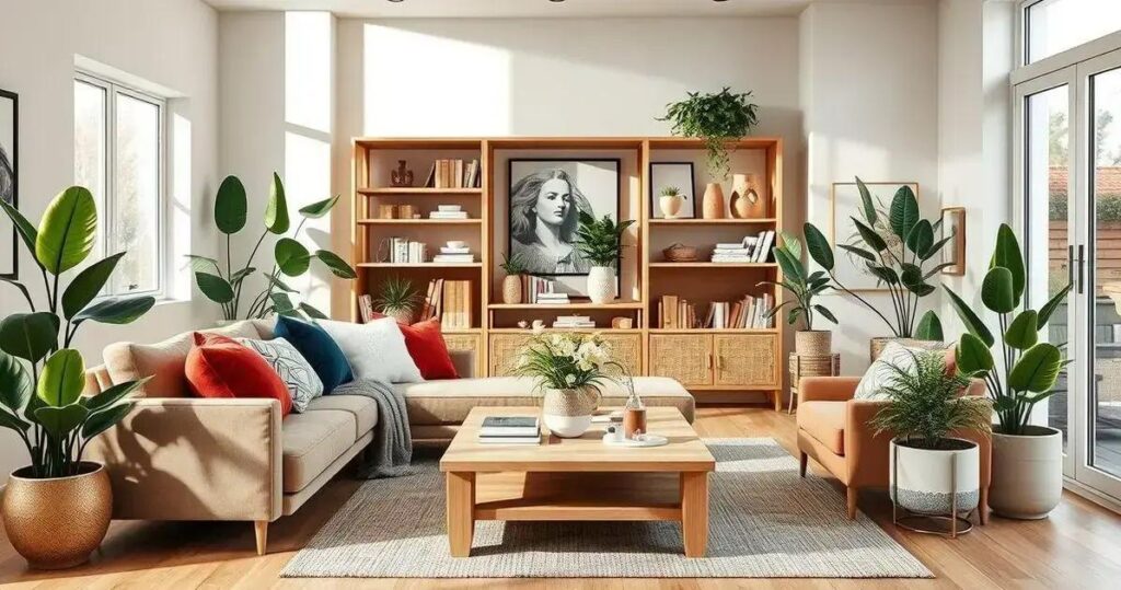 decoração de sala de estar