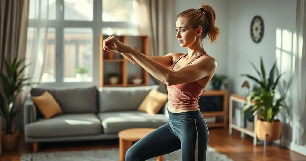 exercícios em casa para iniciantes